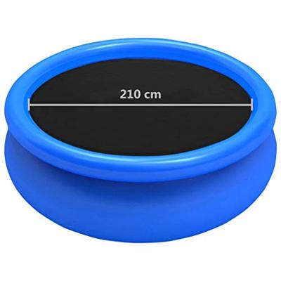 VidaXL Zwembadhoes 210 cm pe zwart