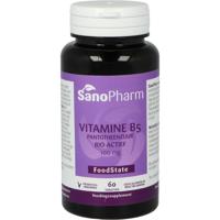 SanoPharm Vitamine B5 pantotheenzuur 100mg 60 Tabletten - thumbnail