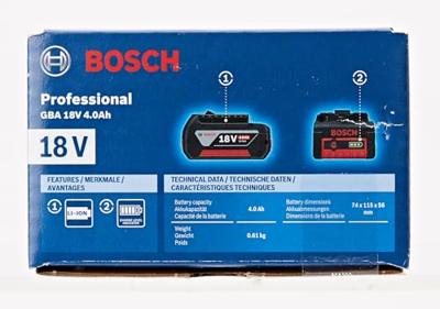 Bosch Professional GBA 18V Accu 4.0Ah AMPShare - 1600Z00038 - thumbnail
