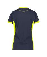 DASSY t-shirt tampico women nachtblauw/fluogeel l - thumbnail