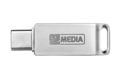 MyMEDIA My Dual USB 3.2 Gen 1 /USB C Drive 128GB USB-stick 128 GB Zilver 69271 USB-A 3.2 Gen 1, USB-C MyMEDIA My Dual USB 3.2 Gen 1 /USB C Drive 128GB USB-stick 128 GB Zilver 69271 USB-A 3.2 Gen 1, USB-C