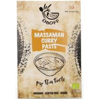Onoff Thaise massaman currypasta bio 50 Gram - thumbnail