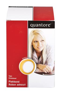 Plakband quantore 15mmx66m grote kern tr | 10 stuks