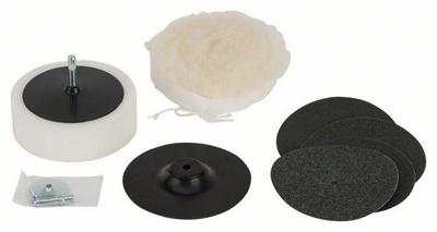 Bosch Professional 0603004101 Polijstset S24, 8-delig, voor boormachines 1 stuk(s) Bosch Professional 0603004101 Polijstset S24, 8-delig, voor boormachines 1 stuk(s)