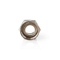 Nedis F-Connector | Male | Twist-On | 7.5 mm | Zilver | 25 Stuks | 1 stuks - CSVC41908ME CSVC41908ME - thumbnail
