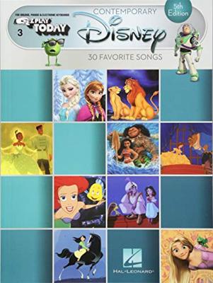 Hal Leonard Contemporary Disney - 5th Edition E-Z Play Today Volume 3
