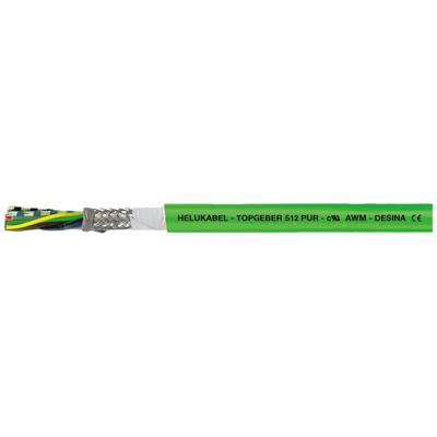 Helukabel TOPGEBER 512 Encoderkabel 2 x 0.18 mm² + 5 x 0.50 mm² Groen 707115 500 m