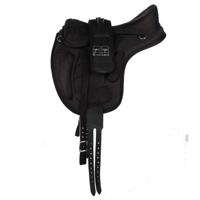 Pagony boomloos zadel compleet zwart maat:17 - thumbnail