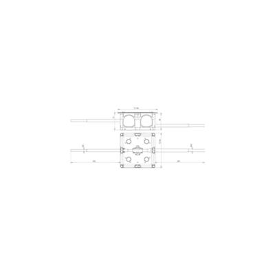 DEHN 476010 TSK 140X140 V2A AF8 10 L200 STTZN Overspanningsveilige aansluitkast 1 stuk(s)