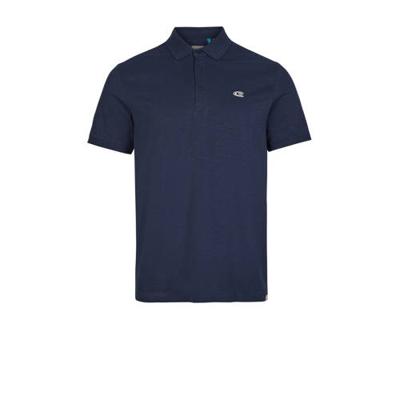O'Neill Blue slim fit polo van biologisch katoen blauw