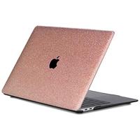 Lunso MacBook Pro 16 inch (2019) cover hoes - case - Glitter Rose Goud - thumbnail