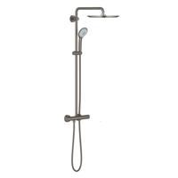 GROHE Euphoria XXL Regendoucheset Opbouw - hoofddouche 31cm - handdouche rond - brushed hard graphite 26075al0 - thumbnail