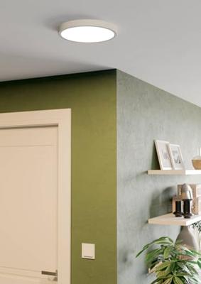 Eglo Plafonnière Zigbee Fueva-Z wit - Ø 28,5cm 98843