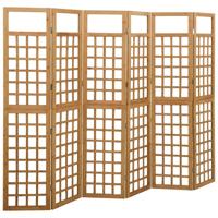 Kamerscherm/trellis met 6 panelen 242,5x180 cm vurenhout - thumbnail