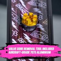 Muc-Off Muc off tubeless valve v2 sv (44mm) colour: gold aluminium - thumbnail