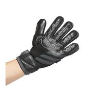 adidas Predator Match Fingersave Keepershandschoenen Zwart Donkergrijs - thumbnail