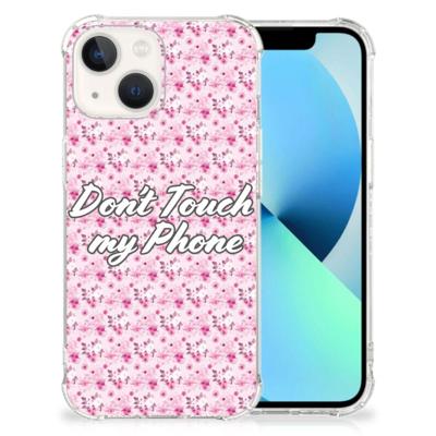 iPhone 13 Anti Shock Case Flowers Pink DTMP iPhone 13 Anti Shock Case Flowers Pink DTMP