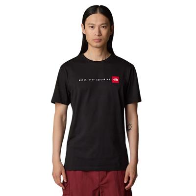 The North Face Never Stop Exploring S/S T-shirt Heren TNF Black XXL