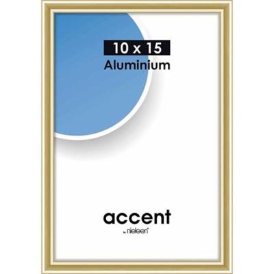 Nielsen Fotolijst 51221 Accent Goud 10x15 cm Nielsen Fotolijst 51221 Accent Goud 10x15 cm