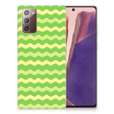 Samsung Note 20 | TPU bumper | Waves Green