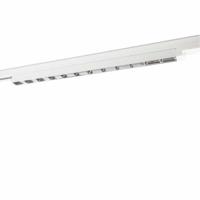 LED armatuur 16W 1600 lumen 3000K wit 650mm voor spanningsrail - thumbnail