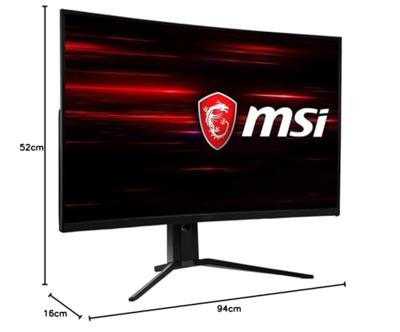 MSI Optix MAG322CQR, WQHD USB-C Curved Gaming Monitor, 165hz, 32 inch