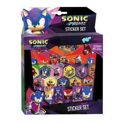Totum Sonic Hedgehog Stickerset Totum Sonic Hedgehog Stickerset
