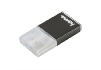 Hama USB-3.0-UHS-II-kaartlezer SD Alu Antraciet - thumbnail