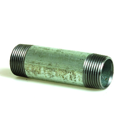 Pijpnippel - Fig.23 - Staal verzinkt - buiten/buiten - 2" - 100mm