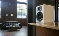 wavemaster TWO NEO soft white – luidsprekersysteem (60 Watt) met Bluetooth streaming, digitale poorten en IR-afstandsbediening actieve boxen gebruik voor TV/tablet/smartphone, mat wit (66366) - thumbnail