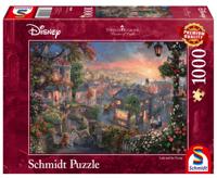 Disney Beauty and the Tramp Puzzel 1000 Stukjes - thumbnail