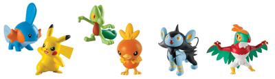 Tomy - T18445- Pokémon - vechtiguren - gesorteerd (selectie niet mogelijk).