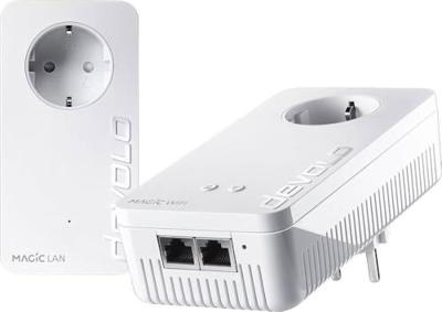 Devolo Magic 2 WiFi 6 next Powerline starterkit 07188 Powerline, WiFi 2400 MBit/s Devolo Magic 2 WiFi 6 next Powerline starterkit 07188 Powerline, WiFi 2400 MBit/s