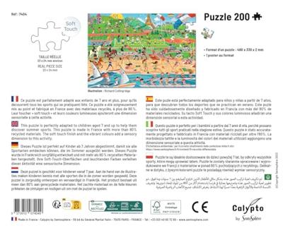 Puzzel - SENTOSPHERE - Calypto - 200 stukjes - Zomersporten - Vanaf 7 jaar