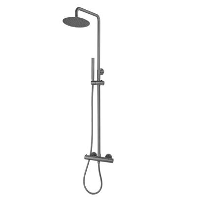 Regendoucheset Opbouw Best Design Moya Thermostaatkraan Ø 20 cm Gunmetal