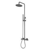 Regendoucheset Opbouw Best Design Moya Thermostaatkraan Ø 20 cm Gunmetal - thumbnail