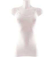 Boru Bamboo 2-pack dames spaghetti hemd - Hemdjes dames - Zwarte en witte hemdjes met smalle bandjes - thumbnail