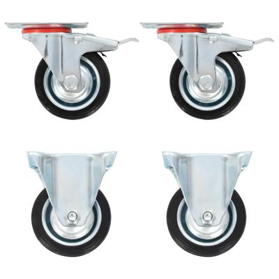 VidaXL 16 st wielen 75 mm