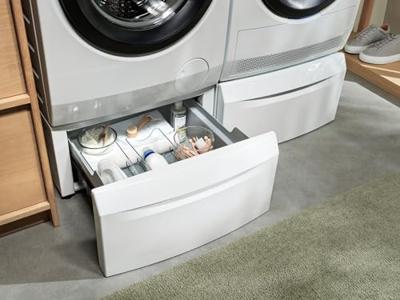 AEG N1WYHPE1 Onderbouwsokkel voor Was-/Droogautomaat Wit