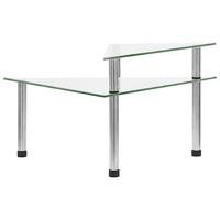 VidaXL Keukenschap 49,5x35x19 cm gehard glas transparent - thumbnail