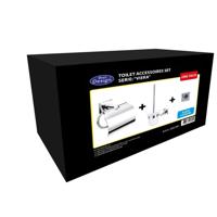 Complete toiletset Best Design Viera Metaal/Glas - thumbnail