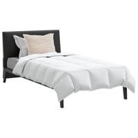 Dekbed Set met kussen 2 pcs Wit 135 x 200 cm Dons - thumbnail