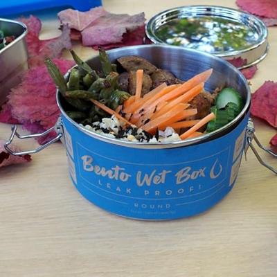Eco Lunchbox Lunchbox - bento wet box - round - 710ml - thumbnail