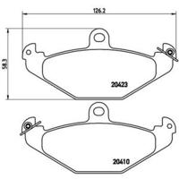 Remblokken set P59026 - thumbnail