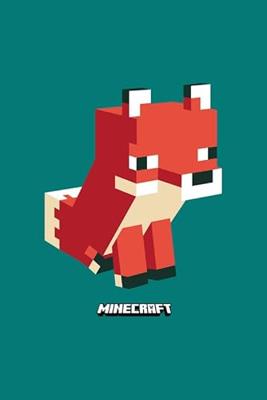 Minecraft T-Shirt Simple Fox Size S