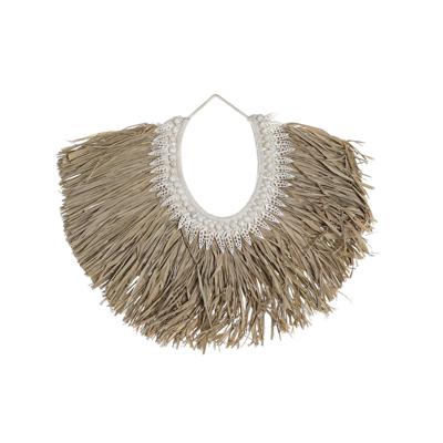 Wanddecoratie DKD Home Decor Beige Bruin Schelpen Vezel (70 x 3 x 57 cm)