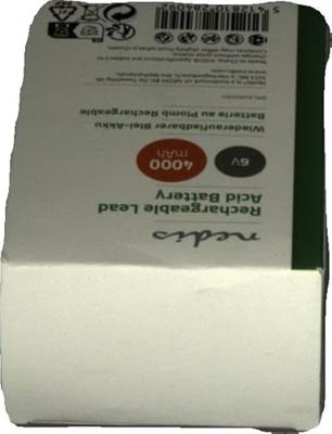 Nedis Oplaadbare Loodaccu | Lead-Acid | 6 V | 4000 mAh | 1 stuks - BALA40006V BALA40006V