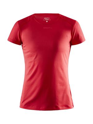 Craft 1908767 Adv Essence Ss Slim Tee Wmn - Bright Red - M