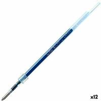 Navulling voor balpen Uni-Ball Jetstream Premier SXR-10 1 mm Blauw (12 Stuks) - thumbnail