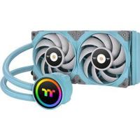 Thermaltake CL-W319-PL12TQ-A koelsysteem voor computers Processor Alles-in-één vloeistofkoeler 12 cm Turkoois 1 stuk(s) - thumbnail